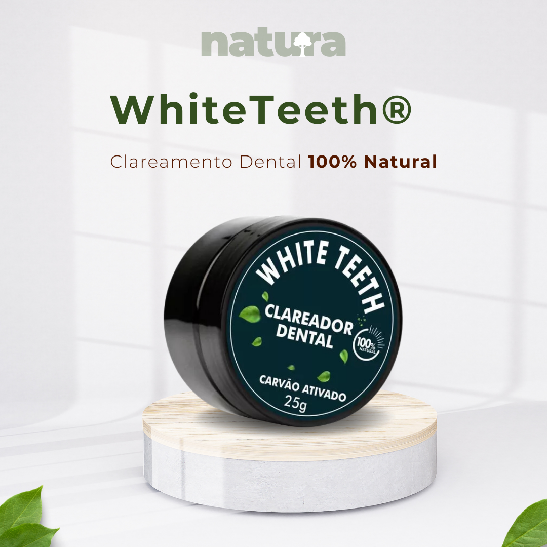 WhiteTeeth ® Clareamento Dental 100% Natural